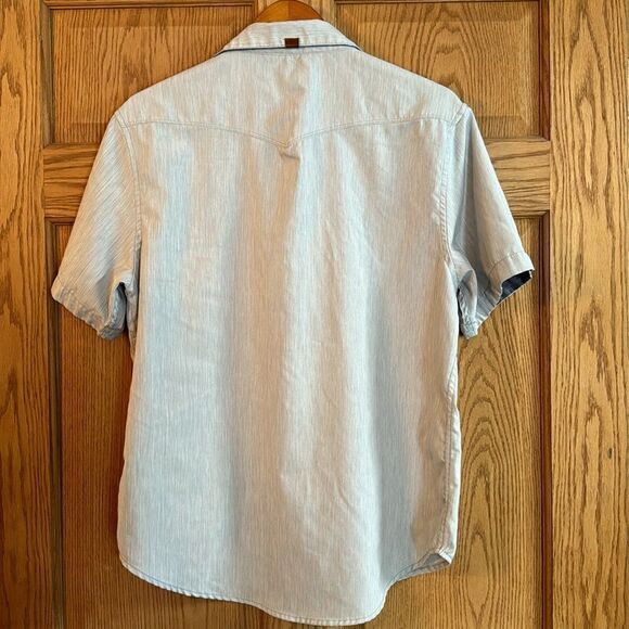 FUNDAMENTAL COAST Short Sleeve Button Front Shirt - Picture 8 of 10